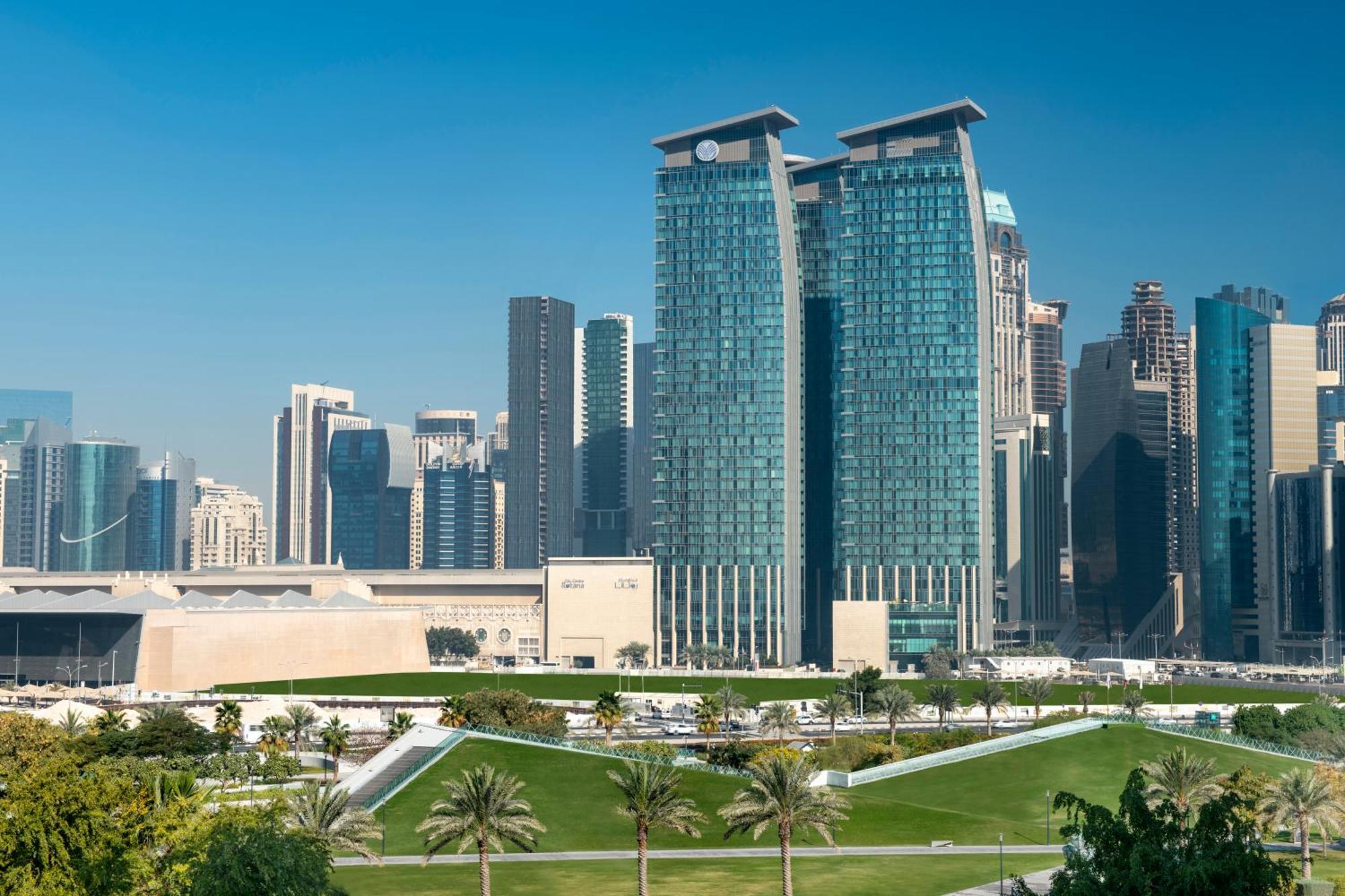 City Centre Rotana Dauhá Exteriér fotografie The Aspire Zone